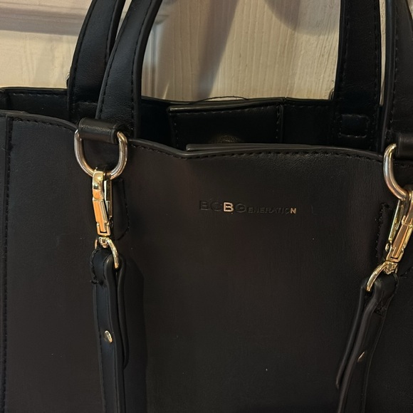 Bcbg generation black Vegan Leather shoulder bag - Picture 4 of 16
